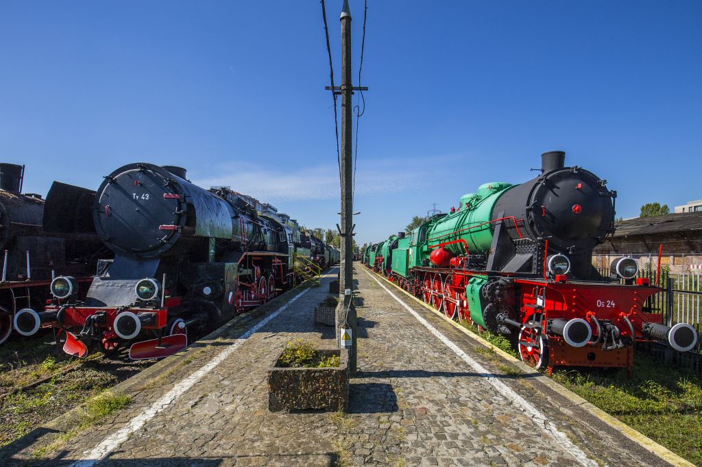 Warsaw - railway museum